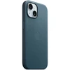 iPhone 15 Plus FineWoven dėklas su MagSafe - Ramiojo vandenyno mėlyna (Pacific Blue)