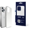3mk Hardy MagCase dėklas telefonui su MagSafe palaikymu iPhone 15 Pro sidabrinis baltas
