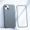 Joyroom 360 priekinis ir galinis dangtelis telefonui Apple iPhone 13 + apsauginis ekrano stiklas pilkas (JR-BP927 tranish)