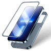 Joyroom 360 priekinis ir galinis dangtelis telefonui Apple iPhone 13 Pro Max + apsauginis ekrano stiklas pilkas (JR-BP928 tranish)