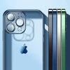 Dėklas Joyroom Chery Mirror Case Cover for Apple iPhone 13 Pro su metaliniu rėmeliu Sidabrinis (JR-BP908 sidabrinės spalvos)