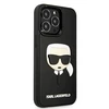 Karl Lagerfeld 3D Rubber Karl's Head - dėklas skirtas Apple iPhone 13 Pro juodos spalvos