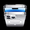 Kingxbar PQY Go Out Series magnetic Apple iPhone 14 Plus MagSafe dėklas telefonui sidabrinės spalvos