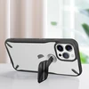 Nillkin Cyclops apsauginis dėklas su kameros dangteliuand foldable stand Apple iPhone 13 Pro juodos spalvos
