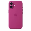 Apple iPhone 16 Silicone Case with MagSafe - Fuchsia - MYY53ZM/A