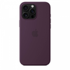 Apple iPhone 16 Pro Max Silikoninis dėklas with MagSafe - Plum