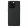 Apple iPhone 16 Pro Silikoninis dėklas with MagSafe - Black