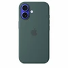 Apple iPhone 16 Silikoninis dėklas with MagSafe - Lake Žalias