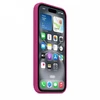 Apple iPhone 16 Silikoninis dėklas with MagSafe - Fuchsia