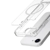 Dėklas Araree Duple M MagSafe do iPhone 16e / 17e przeźroczysty