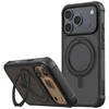 Dėklas Araree Duple M Stand MagSafe do iPhone 17 Pro juoda