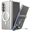 Dėklas Araree Nukin 360 S MagSafe Qi2 Kickstand do Samsung Galaxy Z Fold7 permatomas