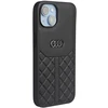 Apple iPhone 14 Audi Genuine odinis dėklas (AU-TPUPCIP14-Q8/D1-BK) juodos spalvos