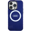 Dėklas Apple iPhone 14 Pro Audi IML Big Logo MagSafe (AU-IMLMIP14P-Q5/D2-BE) mėlynos spalvos