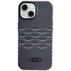 Dėklas Apple iPhone 13 / 14 / 15 Audi IML MagSafe (AU-IMLMIP15-A6/D3-BK) juodos spalvos