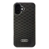 Apple iPhone 16 Plus Audi IML Stitching Pattern MagSafe (AU-IMLMIP16M-Q5/D3-BK) dėklas telefonui juodos spalvos