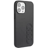 Apple iPhone 13 Pro Max Audi Synthetic odinis dėklas (AU-TPUPCIP13PM-TT/D1-BK) juodos spalvos