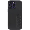 Apple iPhone 14 Pro Max Audi Synthetic odinis dėklas (AU-TPUPCIP14PM-TT/D1-BK) juodos spalvos