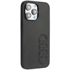 Apple iPhone 14 Pro Max Audi Synthetic odinis dėklas (AU-TPUPCIP14PM-TT/D1-BK) juodos spalvos