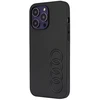 Apple iPhone 14 Pro Max Audi Synthetic odinis dėklas (AU-TPUPCIP14PM-TT/D1-BK) juodos spalvos