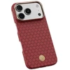 Benks Dėklas Magnetic Armor Air Armor Grid Kevlar Metal Frame 600D (C.K.FL.AP.RD.0073) do Iphone 18 Pro Max/17 Pro Max raudona