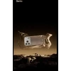 Benks Magnetic Armor Air Armor Grid Kevlar Metal Frame 600D (C.K.FL.AP.BE.0072) dėklas skirtas Iphone 18 Pro/17 Pro mėlynas