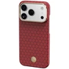 Benks Dėklas Magnetic Armor Air Armor Grid Kevlar Metal Frame 600D (C.K.FL.AP.RD.0073) do Iphone 18 Pro Max/17 Pro Max raudona