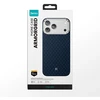 Benks Dėklas Magnetic Armor Air Armor Grid Kevlar Metal Frame 600D (C.K.FL.AP.BE.0073) do Iphone 18 Pro Max/17 Pro Max mėlyna