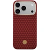 Benks Dėklas Magnetic Armor Air Armor Grid Kevlar Metal Frame 600D (C.K.FL.AP.RD.0072) do Iphone 18 Pro/17 Pro raudona