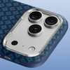 Benks Dėklas Magnetic Armor Grid Edge X9 Kevlar Metal Frame (C.K.FL.AP.BE.X073) do Iphone 18 Pro Max/17 Pro Max mėlyna