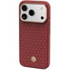 Benks Dėklas Magnetic Armor Pro Armor Grid Kevlar Metal Frame 600D (C.K.FL.AP.RD.B073) do Iphone 18 Pro Max/17 Pro Max raudona (Camera Control Button)