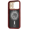 Benks Dėklas Magnetic Armor Pro Knight Kevlar Metal Frame (C.K.FL.AP.GD.BA72) do Iphone 18 Pro/17 Pro raudona (Camera Control Button)