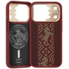 Benks Dėklas Magnetic Armor Pro Knight Kevlar Metal Frame (C.K.FL.AP.GD.BA72) do Iphone 18 Pro/17 Pro raudona (Camera Control Button)