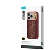 Benks Dėklas Magnetic Armor Pro Knight Kevlar Metal Frame (C.K.FL.AP.GD.BA72) do Iphone 18 Pro/17 Pro raudona (Camera Control Button)