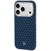 Benks Dėklas Magnetic Armor Grid Edge X9 Kevlar Metal Frame (C.K.FL.AP.BE.X072), skirtas Iphone 18 Pro/17 Pro, mėlynas