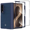 Benks Magnetic Armor Grid Pro Grand Combo dėklas (C.K.FL.SA.BE.C060) skirtas Samsung Galaxy Z Fold 8, mėlynas