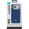 Benks Dėklas Magnetic Armor Pro Armor Grid Kevlar Metal Frame 600D (C.K.FL.AP.BE.B072) iPhone 18 Pro/17 Pro mėlynas (Camera Control Button)