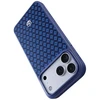 Benks Dėklas Magnetic Armor Pro Armor Grid Kevlar Metal Frame 600D (C.K.FL.AP.BE.B072) iPhone 18 Pro/17 Pro mėlynas (Camera Control Button)