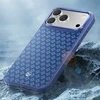 Benks Dėklas Magnetic Armor Pro Armor Grid Kevlar Metal Frame 600D (C.K.FL.AP.BE.B072) iPhone 18 Pro/17 Pro mėlynas (Camera Control Button)