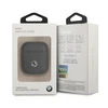 Apple AirPods BMW Cover Geniune Leather Sidabrinis Logo (BMA2SSLNA) ausinių dėklas mėlynos spalvos