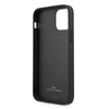 Apple iPhone 12 / 12 Pro BMW dėklas odinis Curve Perforate (BMHCP12MRSPPR) raudonos spalvos
