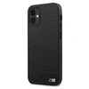 Dėklas BMW Case BMHCP12SCABBK skirtas Apple iPhone 12 mini 5,4", skaidrus