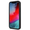 Apple iPhone 12 Mini BMW dėklas odinis Deboss (BMHCP12SRCDPK) juodos spalvos