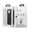 Apple iPhone 12 Mini BMW dėklas Signature Tire Marks (BMHCP12STTBK) juodos spalvos