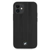 Apple iPhone 12 Mini BMW dėklas Signature Tire Marks (BMHCP12STTBK) juodos spalvos