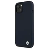 Apple iPhone 13 Mini BMW dėklas silikoninis Signature (BMHCP13SSILNA) mėlynos spalvos
