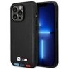 Apple iPhone 14 Pro BMW odinis dėklas Stamp Tricolor (BMHCP14L22PTDK) juodos spalvos