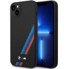 BMW silikoninis dėklas iPhone 14 Plus / 15 Plus, juodas
