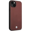 Apple iPhone 14 BMW odinis dėklas Diamond Pattern (BMHCP14S22RFGR) burgundy
