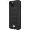 Apple iPhone 14 BMW odinis dėklas Seats Pattern MagSafe (BMHCP14S22RPSK) juodos spalvos